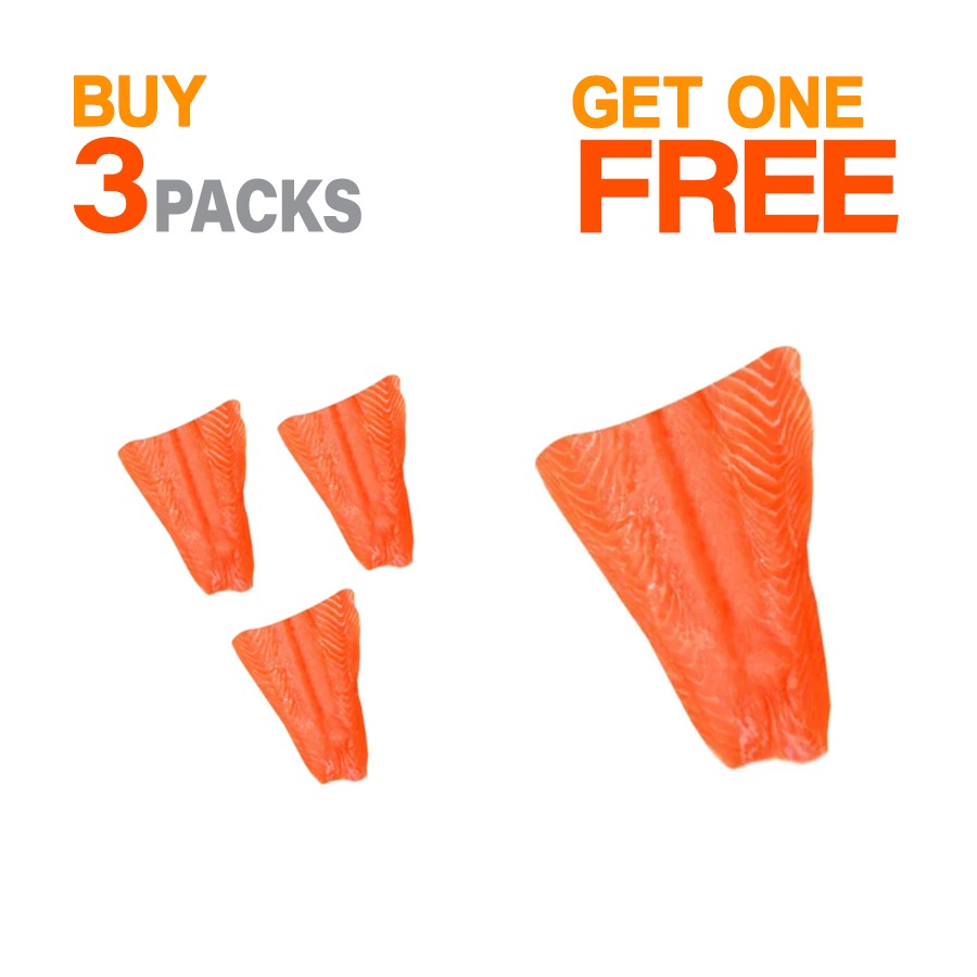 Buy 3 Get 1 FREE - Salmon Fillet Chunk