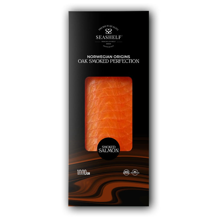 سالمون نرويجي مدخن شرائح 500 جرام