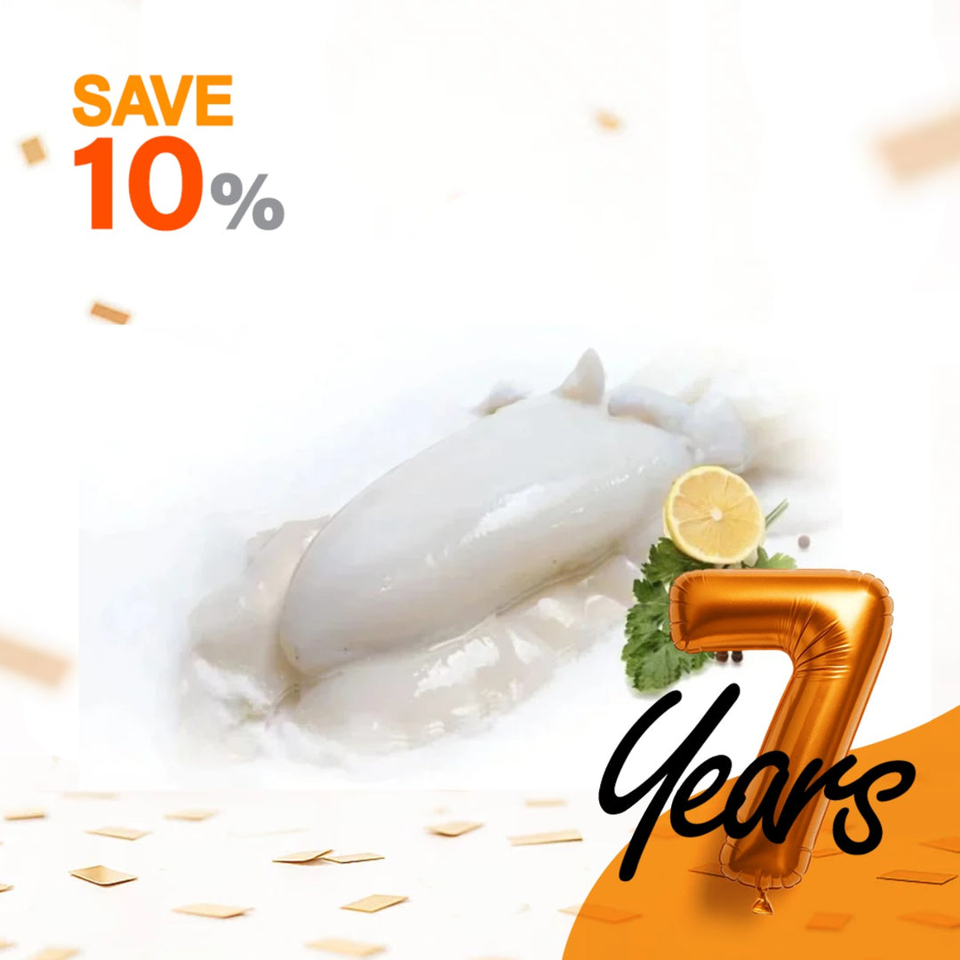 Frozen whole Squid - (Sobet - 500g)
