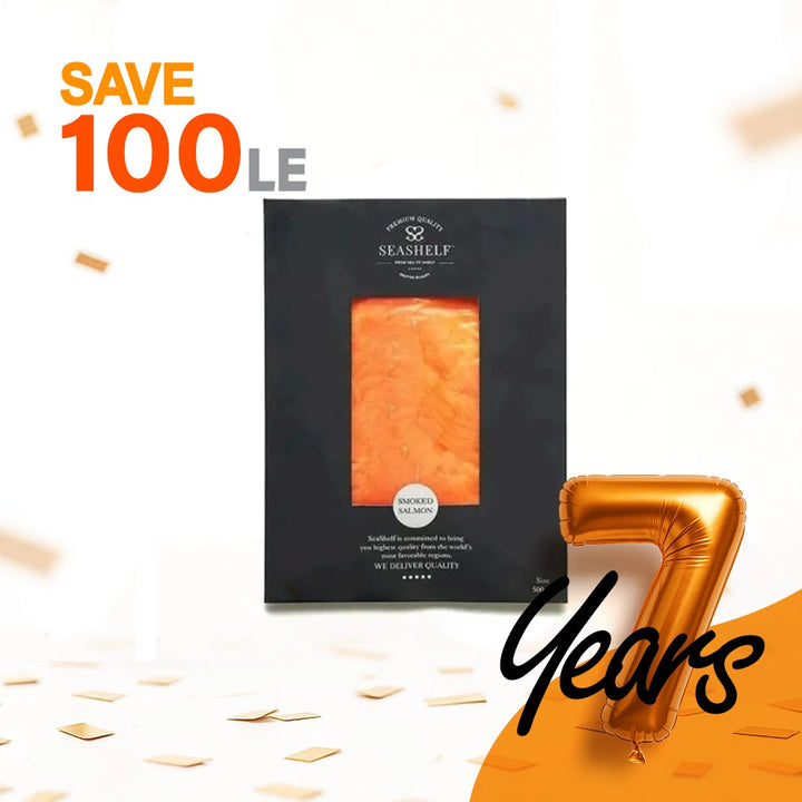Norwegian Smoked Salmon Slices - 500g