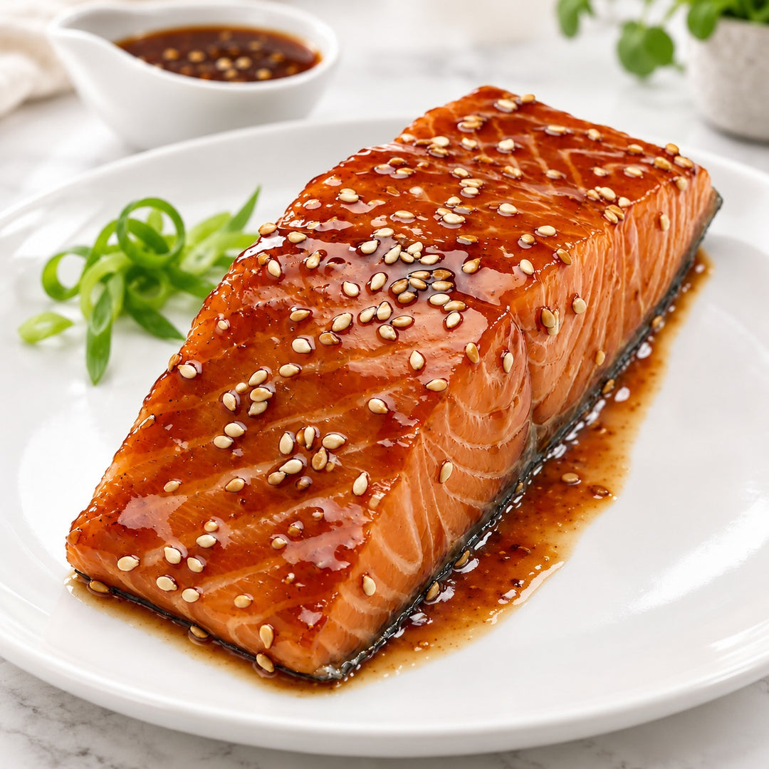 Asian Sauce Marinade Salmon Fillet (200g)
