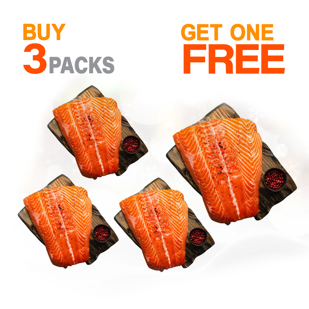 Buy 3 Get 1 FREE - Salmon Fillet Chunk