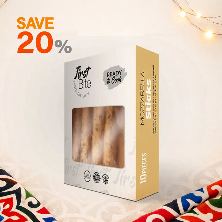 أصابع الموتزريلا - 10 قطع