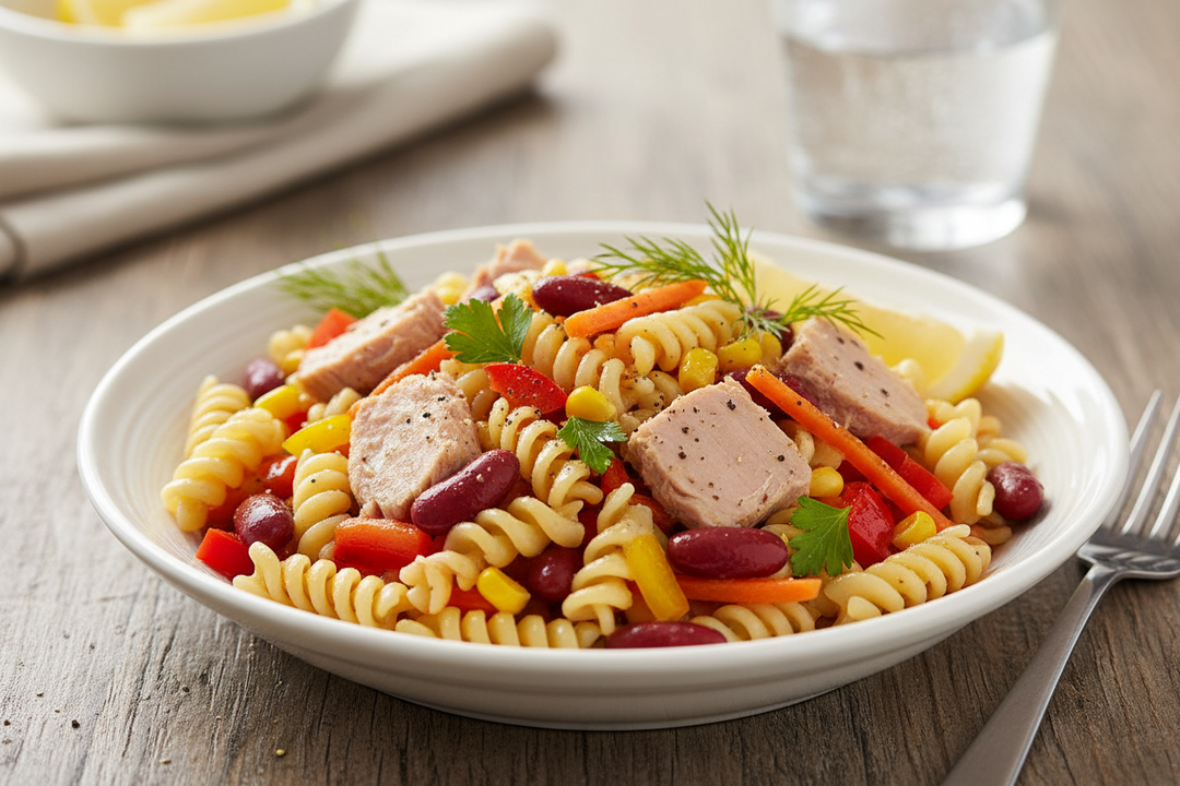 Cava Tuna Pasta Salad - Premium Photography