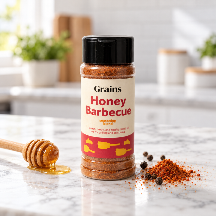 خليط توابل باربيكيو بالعسل الحلو من Grains