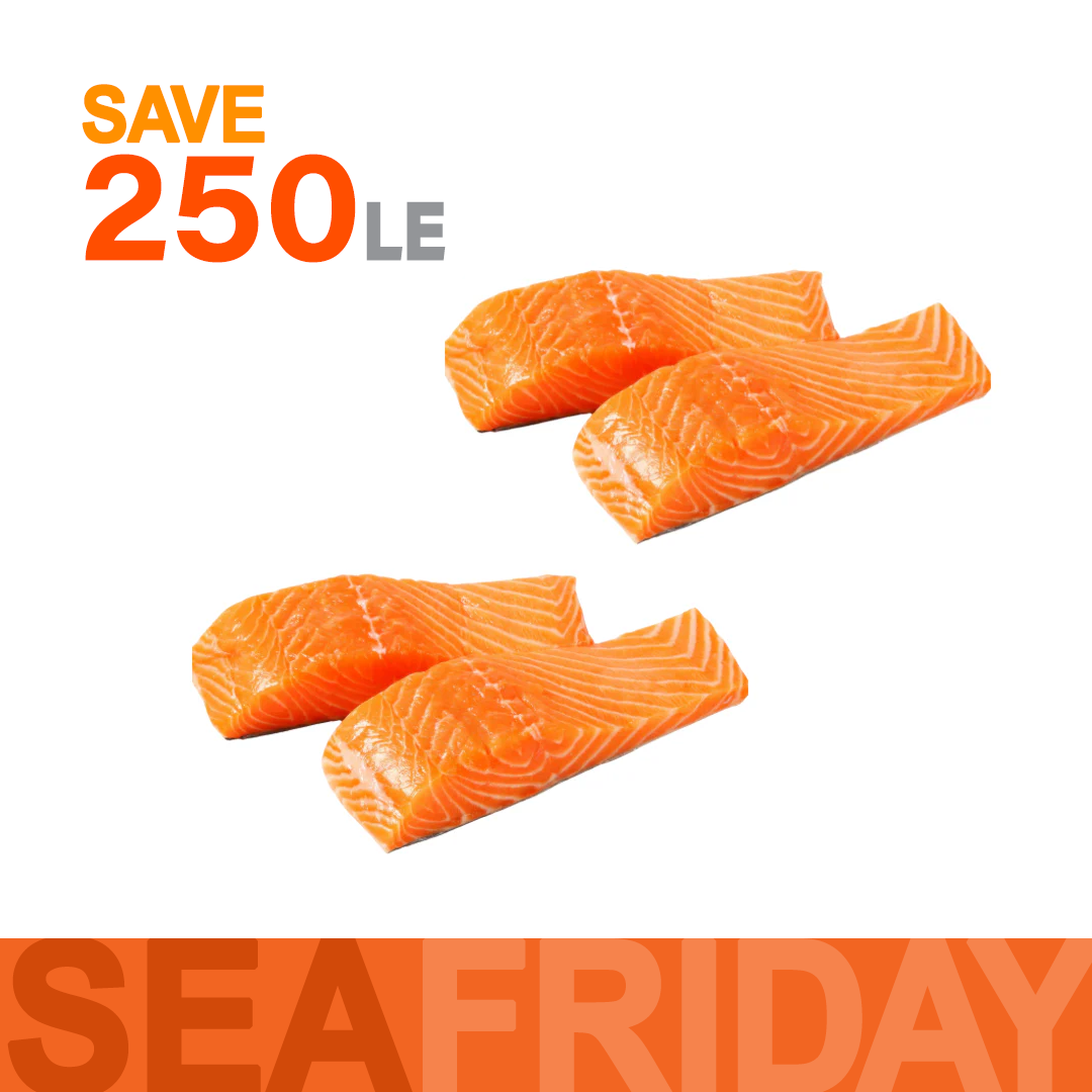 Seashelf Salmon Fillet Portion - 2 Packs OFFER