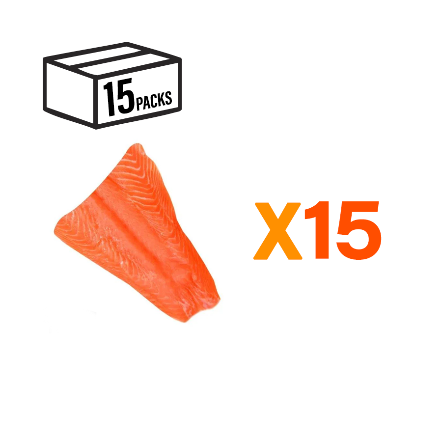 Norwegian Salmon fillet Chunk - 180-230g (15packs)