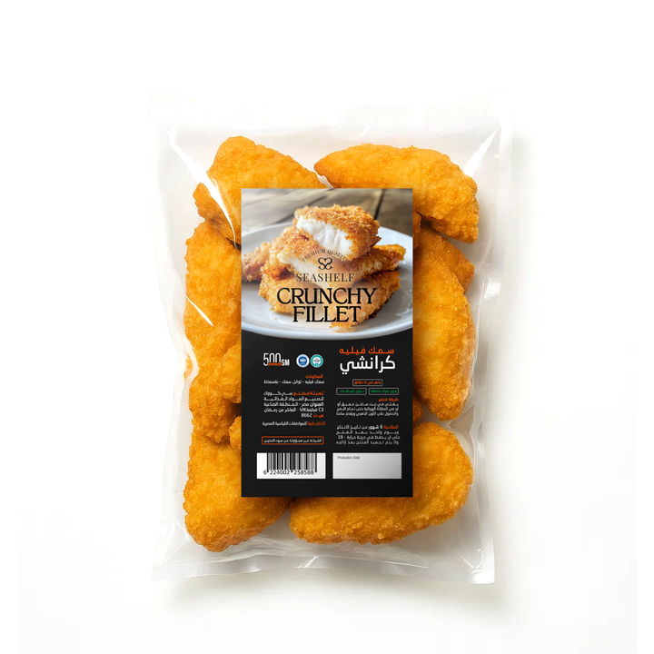 سمك فيليه كرانشي 500 جرام