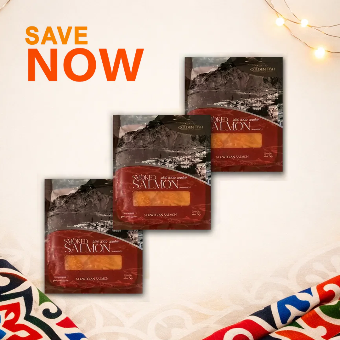 Buy 3 Packs Smoked Salmon Trimmings (250g Each)