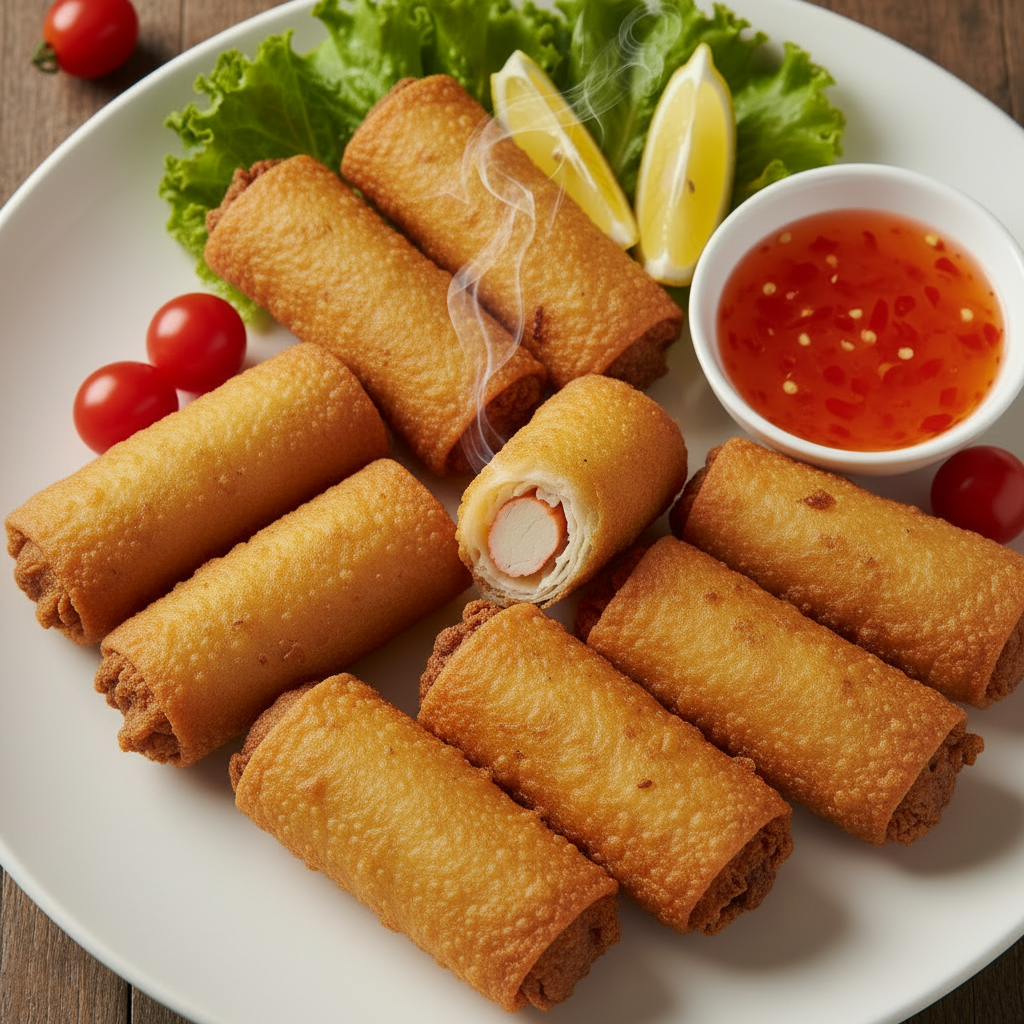 أصابع كابوريا سبرنج رول (10 قطع)