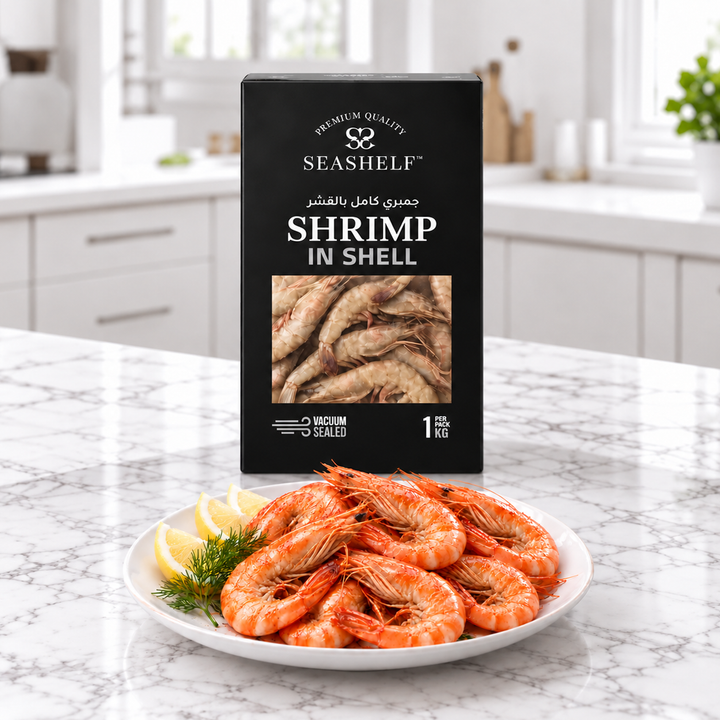 Shrimp Shell on (Jumbo - 1000 gm)