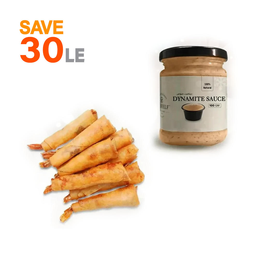 Shrimp Spring Rolls + Dynamite Sauce Combo