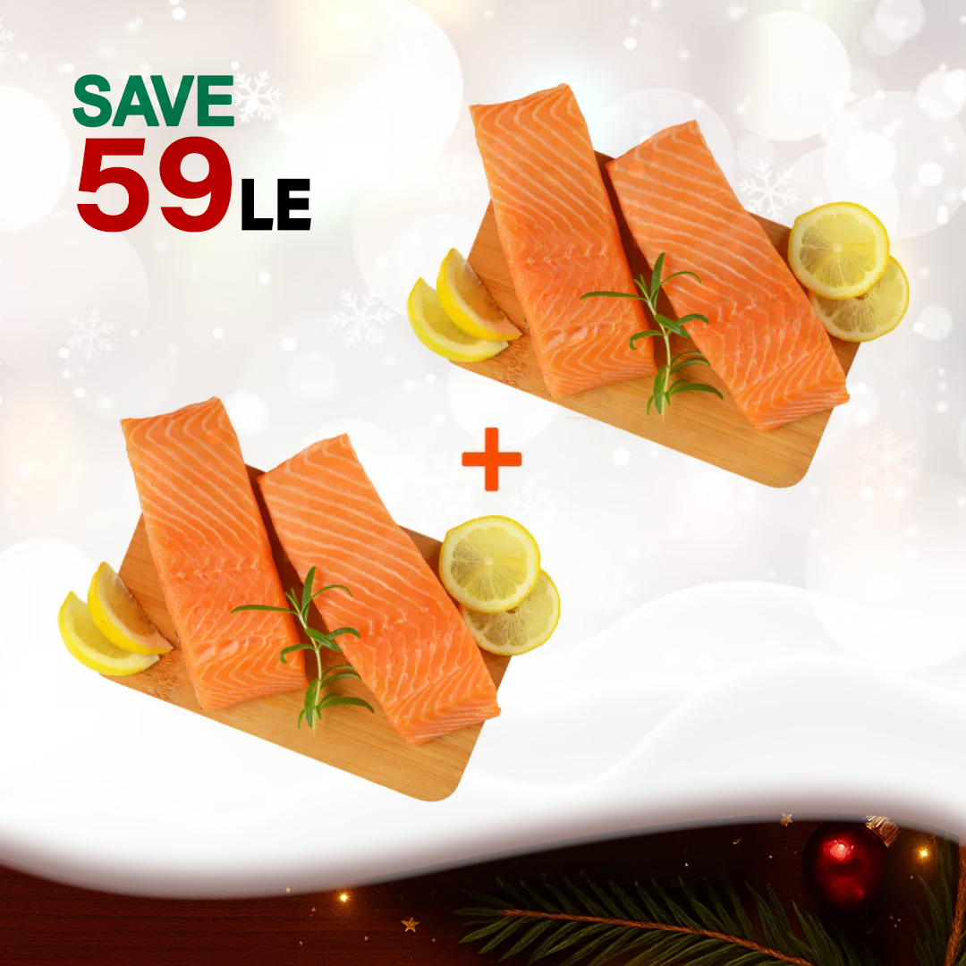 Seashelf Salmon Fillet Portion - 2 Packs OFFER