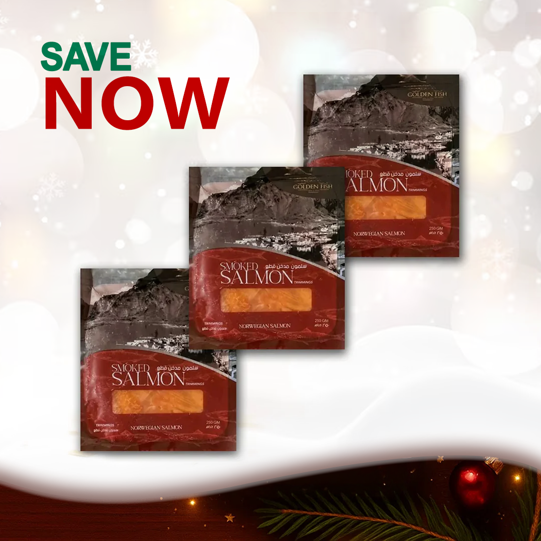 Buy 3 Packs Smoked Salmon Trimmings (250g Each)