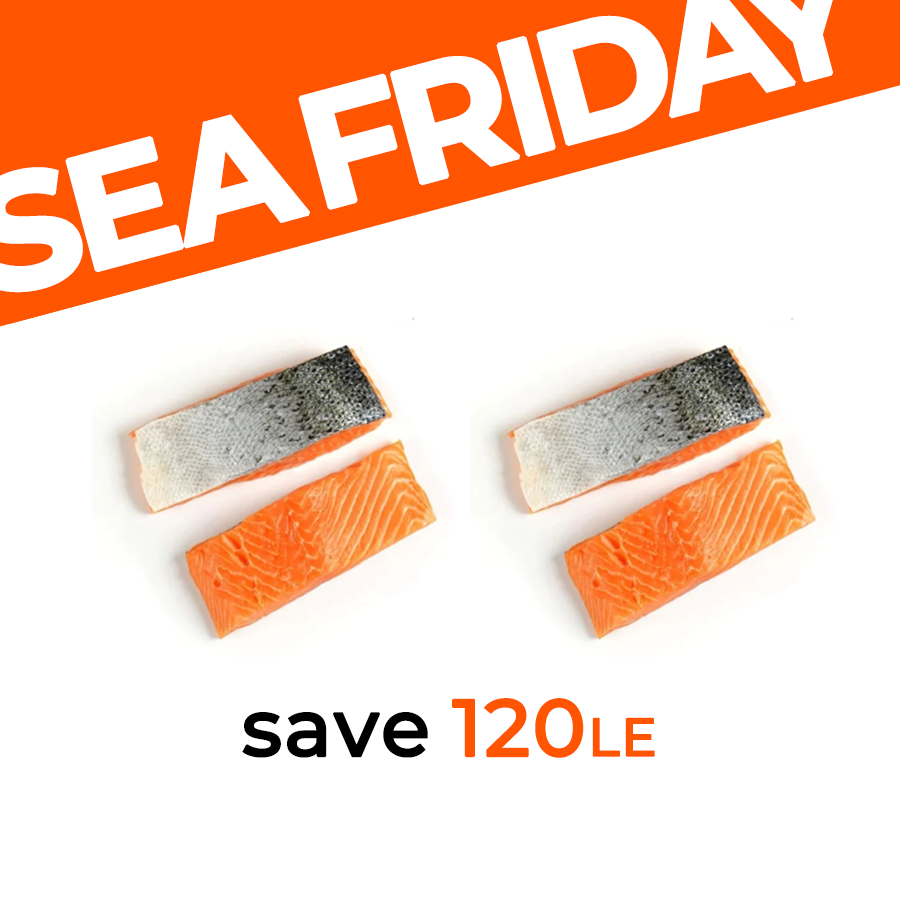 Seashelf Salmon Fillet Portion - 2 Packs OFFER