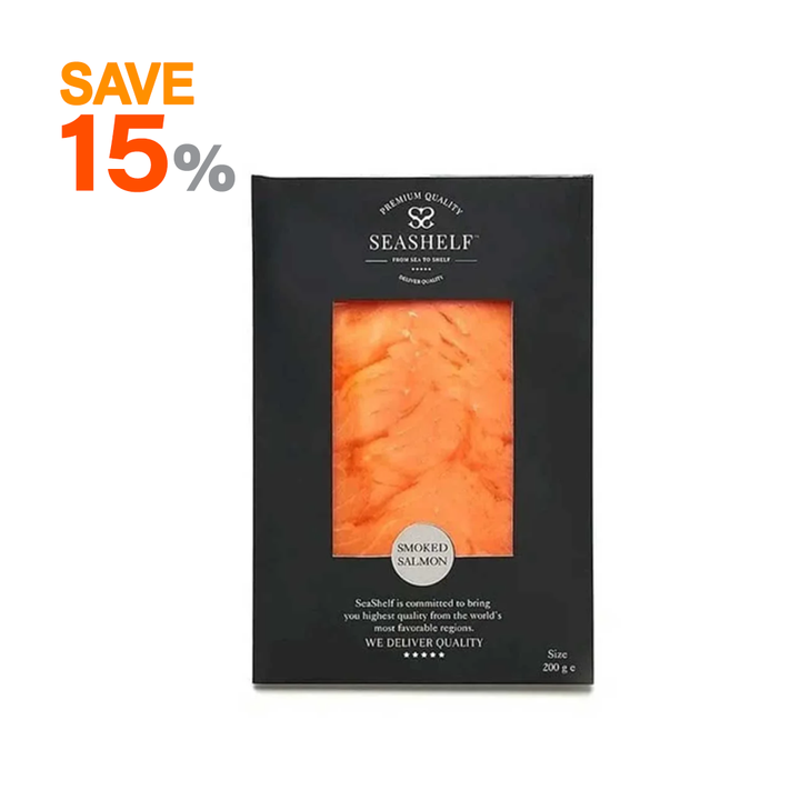 سالمون نرويجي مدخن شرائح 200 جرام