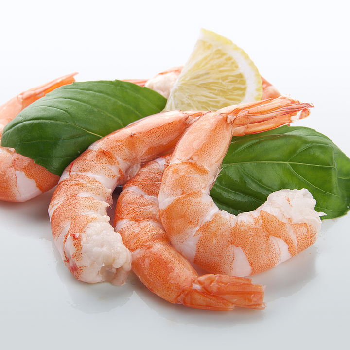 جمبري مقشر سوبر جامبو بالذيل  -  ( 1000 جرام)
