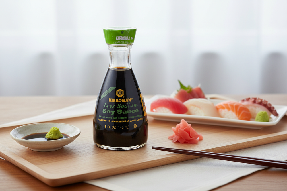 Kikkoman Less Sodium Soy Sauce