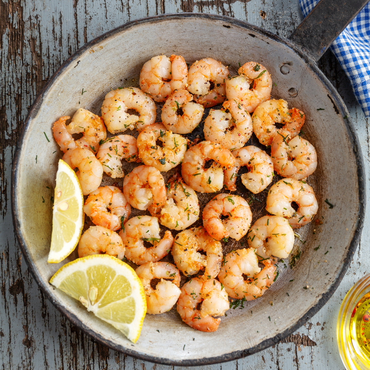 جمبري مقشر وسط -صغير   (1000جرام )  