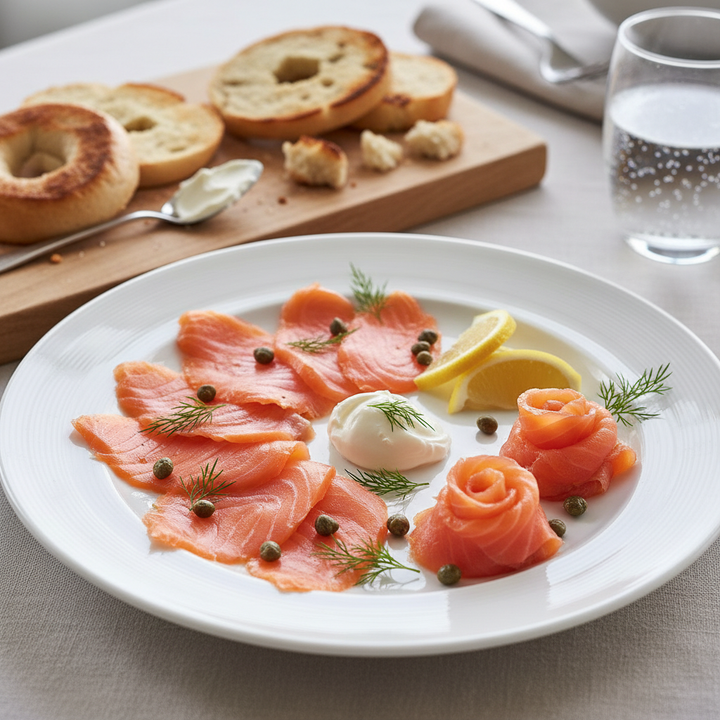 Norwegian Smoked Salmon Slices - 100g