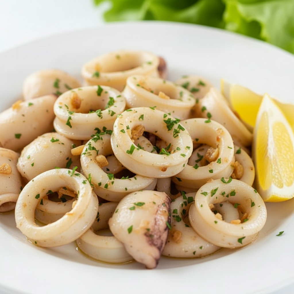 Sautéed Squid Only
