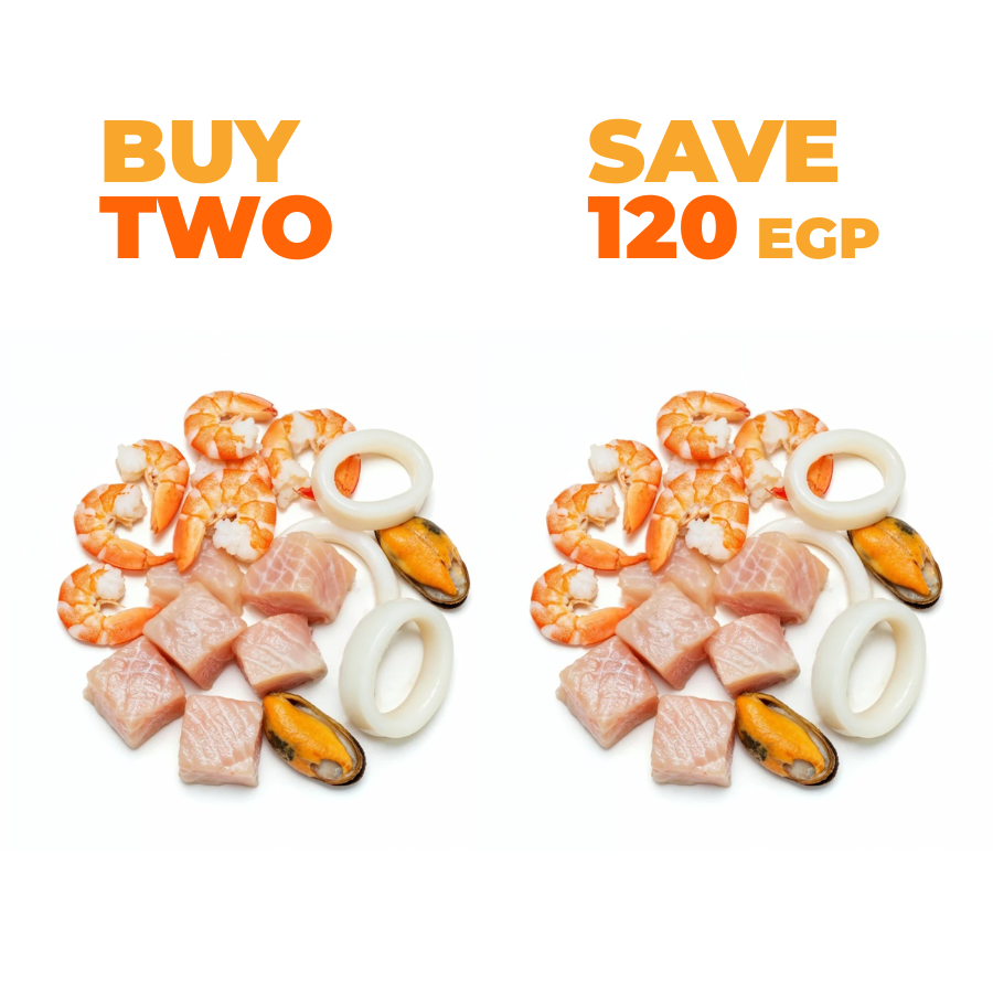 Seafood mix - (500g) - 2 Packs offer