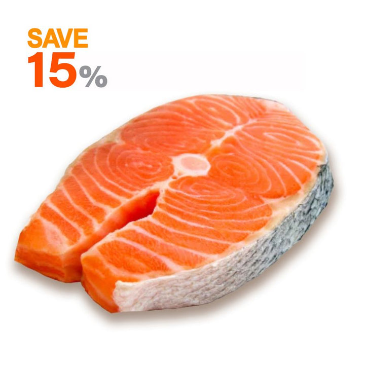 Sea Shelf Salmon Steak - (230-260 gm)