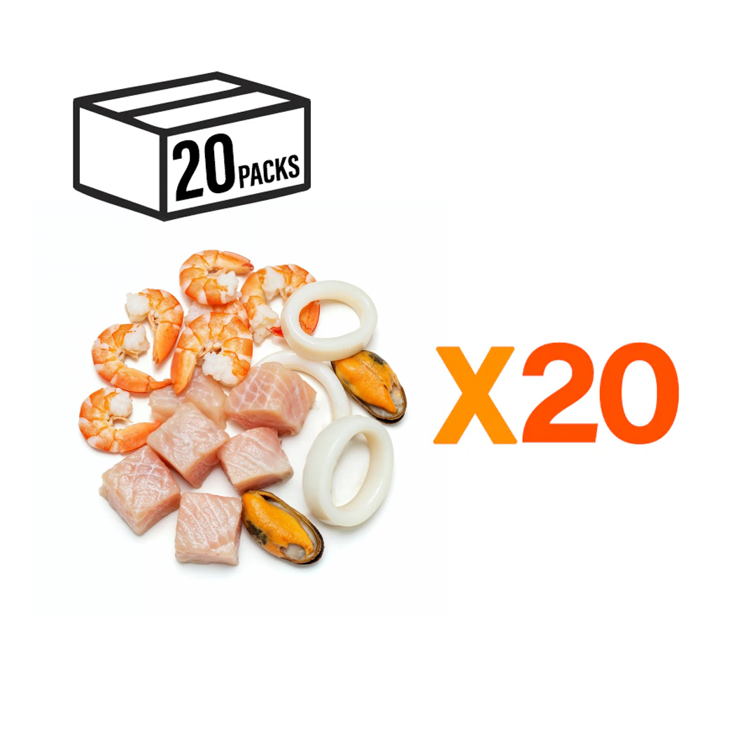 Seashelf Seafood Mix – 500g (20 Packs)
