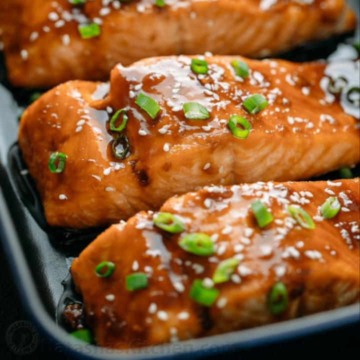 Teriyaki Marinade Salmon Fillet (200g)
