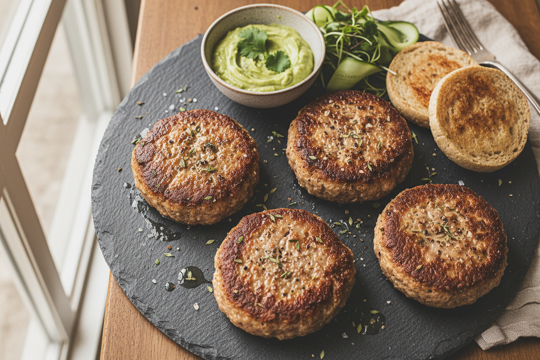 Tuna Burger - Alternative View