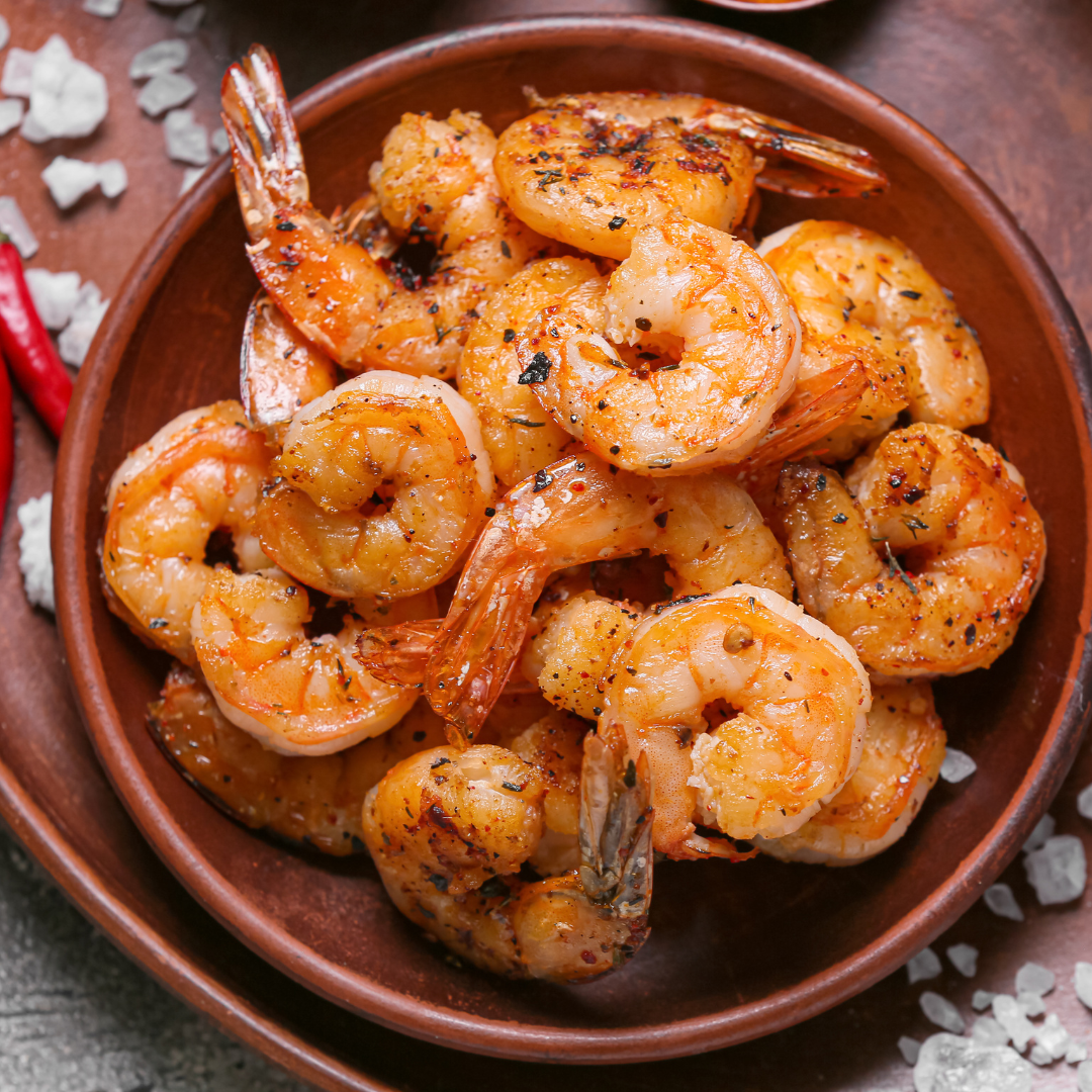 جمبري مقشر سوبر جامبو بالذيل  -  ( 1000 جرام)
