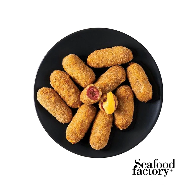 First Bite Cheddar Hot Dog Bites - 10 Pieces