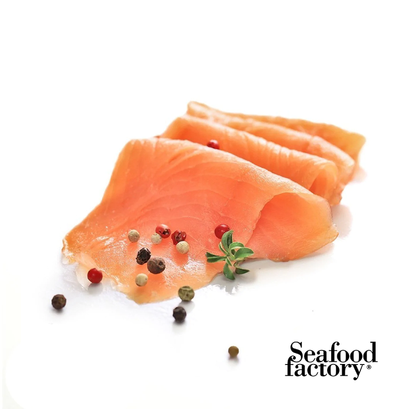 SeaShelf Norwegian Smoked Salmon Slices-100 gm