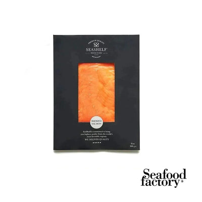 SeaShelf Norwegian Smoked Salmon Slices-500 gms