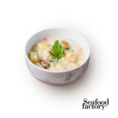 seafood Mix  soup with cream - 200250 ml
